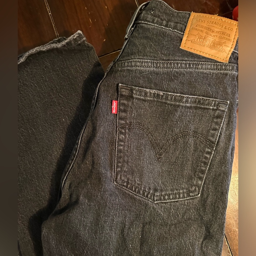 Levi’s rib cage straight ankle